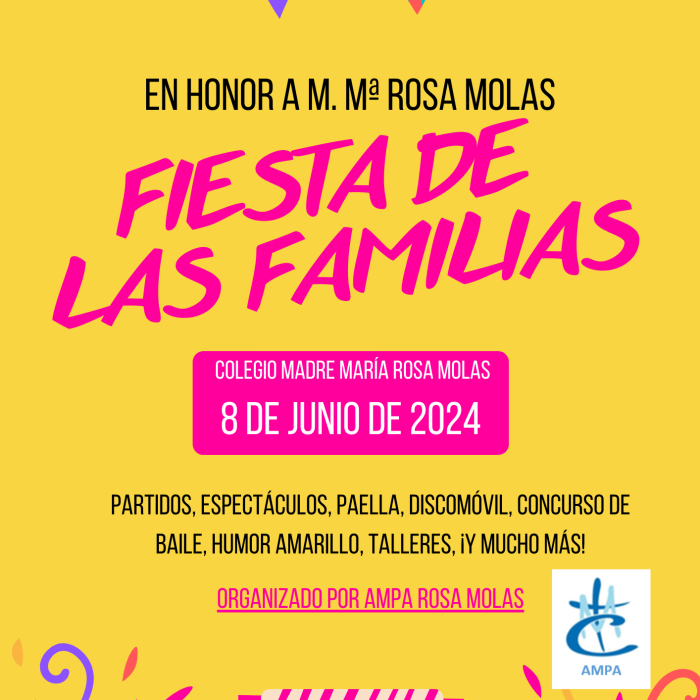 Fiesta de las familias 2024. 8 de junio